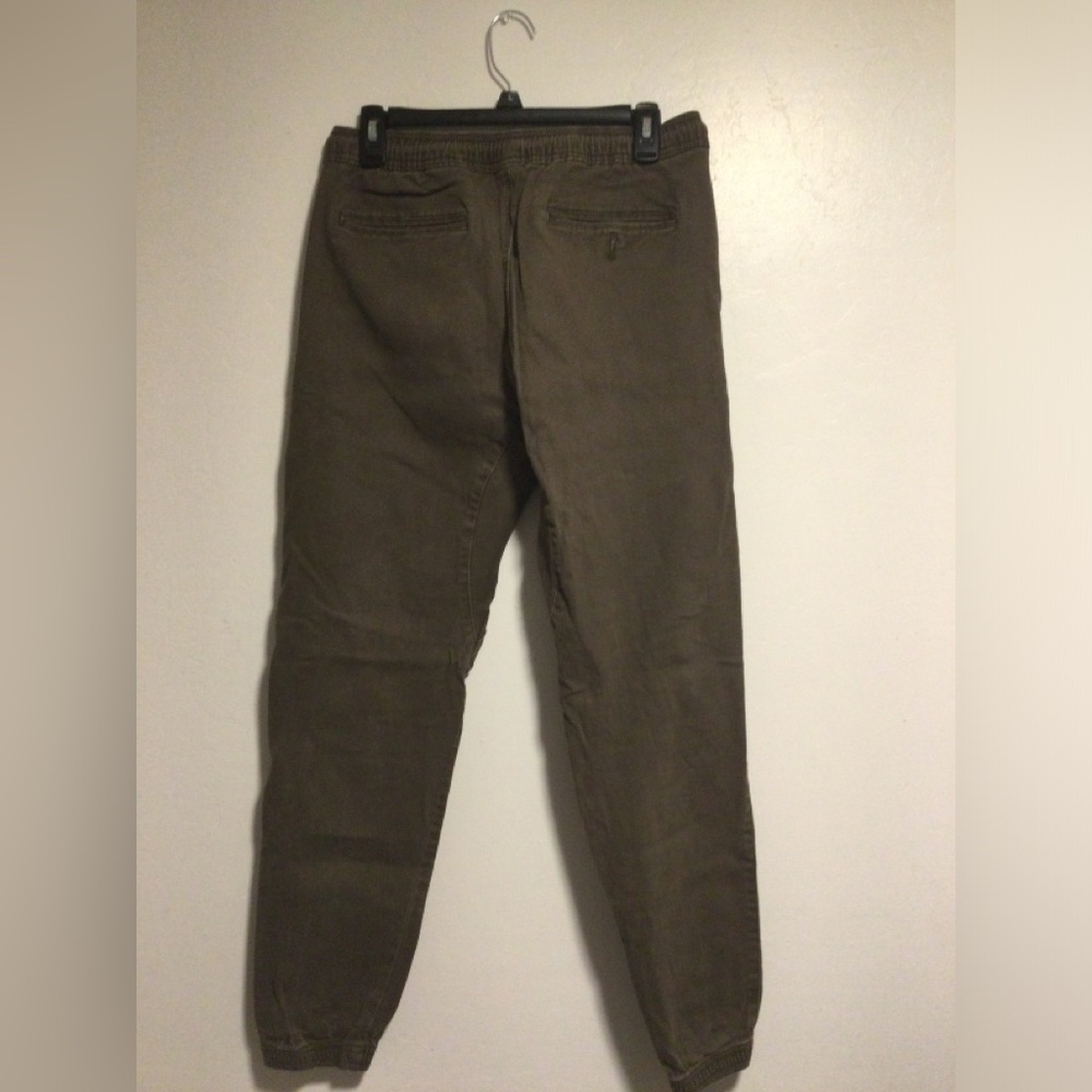 Dark tan joggers